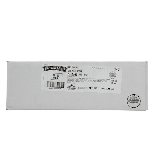 Odoms Tennessee Pride Value Fully Cooked 3.25 Inch Formed Mild Sausage Patties, 1 x 128 x 1.5 oz Case - DOT product image 5