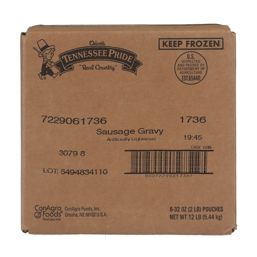 Odoms Tennessee Pride Sausage Gravy, 6 x 32 oz Case - DOT product image 7