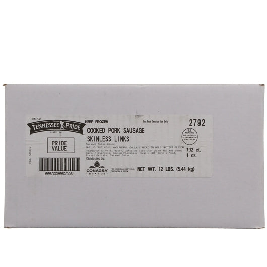 Odom Tennessee Pride Value Fully Cooked Skinless Mild Sausage Links, 1 x 12 x 1 oz Case - DOT product image 5