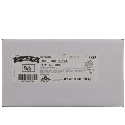 Odom Tennessee Pride Value Fully Cooked Skinless Mild Sausage Links, 1 x 12 x 1 oz Case - DOT product image 5