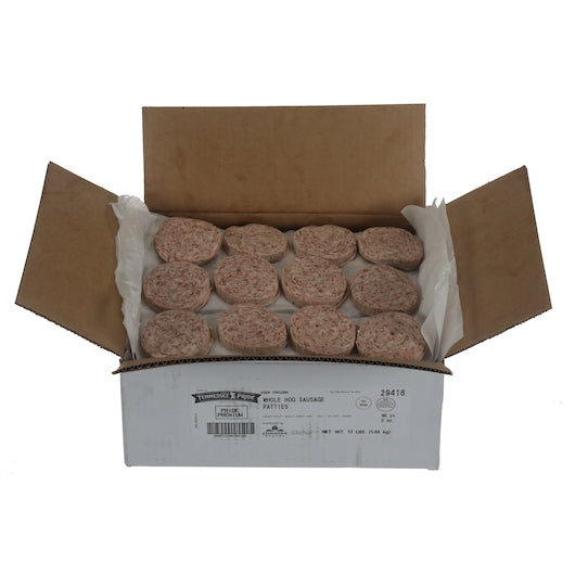 Odoms Tennessee Pride Premium Fresh Sliced 3 Inch Formed Mild Sausage Patties, 1 x 96 x 2 oz Case - DOT product image 5