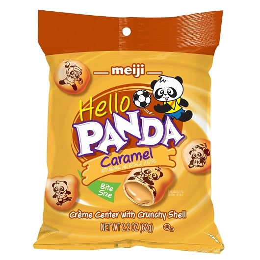 Hello Panda Caramel Creme Filled Bite Size Cookie, 4 x 6 x 2.2 oz Case - DOT product image 8