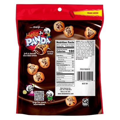 Hello Panda Chocolate Creme Filled Bite Size Cookie, 6 x 7 oz Case - DOT product image 8