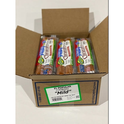 El Popular MEXICAN MILD PORK CHORIZO, 12 x 12 oz Case - DOT product image 7