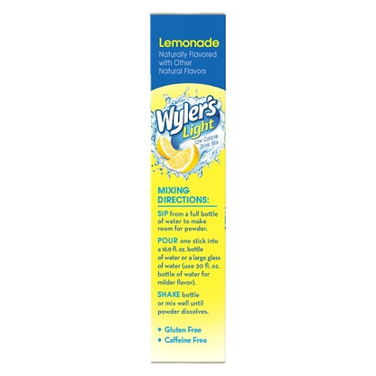 Wyler's Lemonade Drink Mix Singles To Go, 12 x 8 ct Case - DOT product image 8