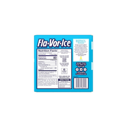 Fla-Vor-Ice Giant Lemon Lime, Orange, Berry Punch, Strawberry, Tropical Punch, and Grape Assorted Freezer Bars, 45 x 5.5 - DOT product image 4