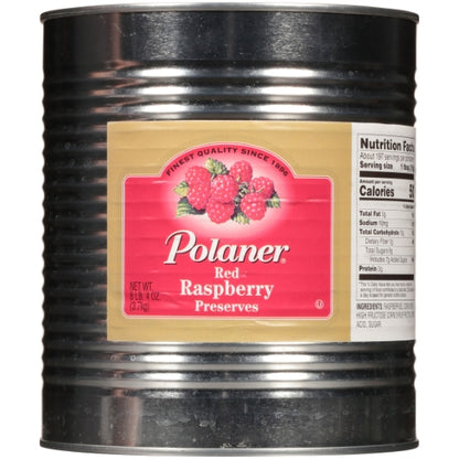 Polaner Red Raspberry Preserves, 6 x 132 oz Case - DOT product image 8