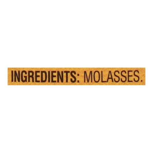 Grandma's Gold Unsulphured Molasses Jar, 12 x 12 fl oz Case - DOT product image 2
