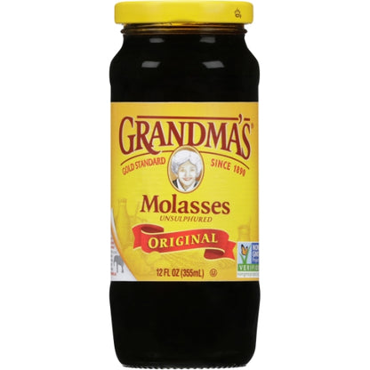 Grandma's Gold Unsulphured Molasses Jar, 12 x 12 fl oz Case - DOT product image 5