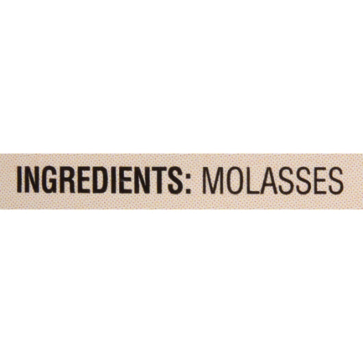 Grandma Unsulphered Baking Unsulphured Molasses Jar, 12 x 24 fl oz Case - DOT product image 2
