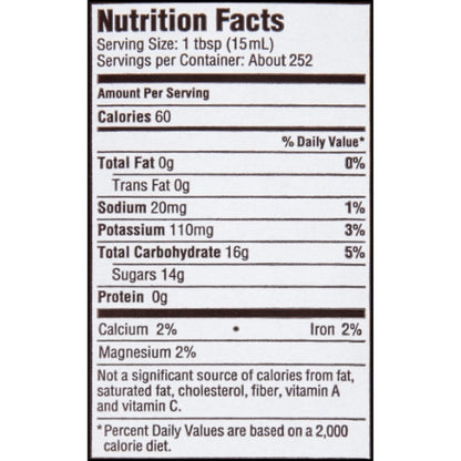 Grandma Unsulphered Baking Unsulphured Molasses Bulk, 4 x 1 GA Case - DOT product image 4