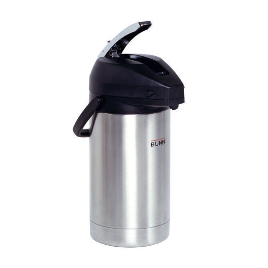 Bunn Stainless Steel 3 Liter Airpot, 1 x 1 each Case - Kitchen Equipment