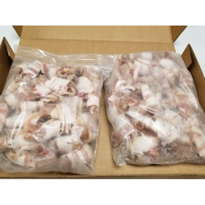 Manchester Farms Quail Boneless Marinated Breast Filet Bacon Wrapped, 2 x 2.5 lb Case - DOT product image 3