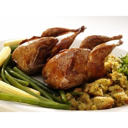 Manchester Farms Quail Whole Natural Retail Sleeve, 6 x 16 oz Case - DOT product image 4