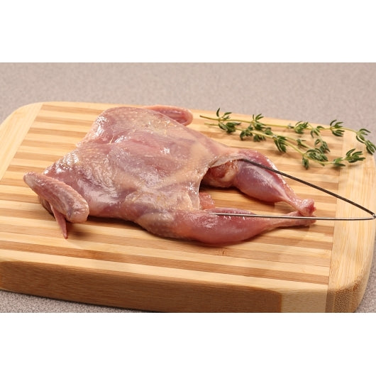 Manchester Farms Semi Boneless Marinated Quail, 6 x 4 each Case - Frozen & Refrigerated