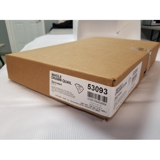 Manchester Farms Quail Whole Marinated 5-6 Oz, 6 x 4 each Case - DOT product image 5
