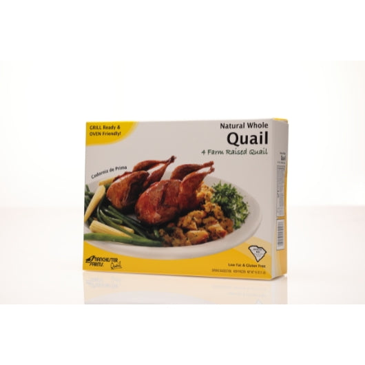 Manchester Farms Quail Whole Natural Retail Sleeve, 6 x 16 oz Case - DOT product image 5