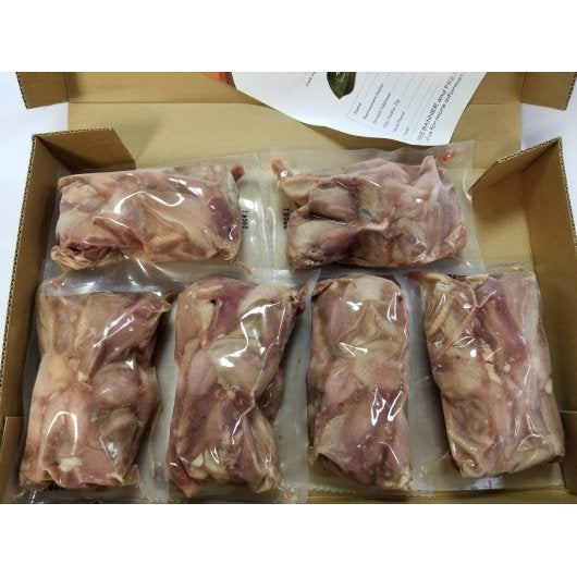 Manchester Farms Frozen Raw Marinated Bone-In Breast Cut Quail, 6 x 4 each Case - DOT product image 4