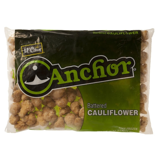 Anchor Battered Cauliflower, 6 x 3 lb Case - Frozen Snacks & Appetizers