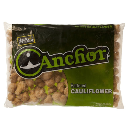 Anchor Battered Cauliflower, 6 x 3 lb Case - Frozen Snacks & Appetizers