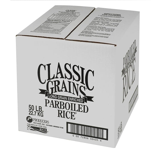 Producers Rice Mill Classic Grains Parboil Milled Rice, 1 x 50 lb Case - DOT product image 5