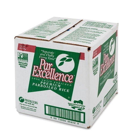 Rice Parboiled Cube Parboiled Rice Bags, 1 x 25 lb Case - DOT product image 5