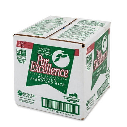Rice Parboiled Cube Parboiled Rice Bags, 1 x 25 lb Case - DOT product image 5