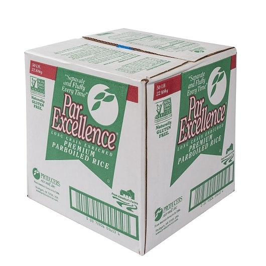 Rice Parboiled Cube Parboiled Rice Bags, 1 x 50 lb Case - DOT product image 5