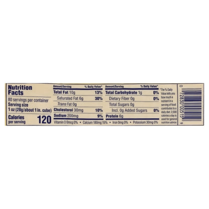 Tillamook Medium White Cheddar Cheese, 2 x 5 lb Case - Alternate product angle or state