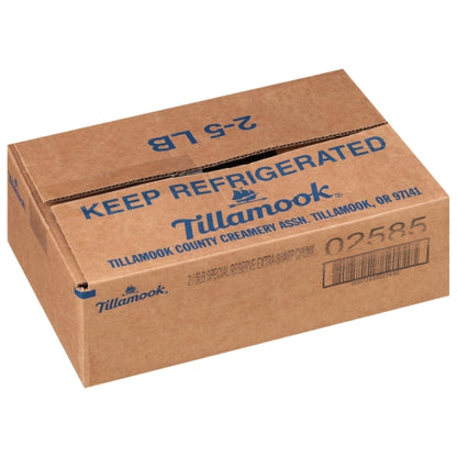 Tillamook Extra Sharp Yellow Cheddar Loaf, 2 x 5 lb Case - DOT product image 7
