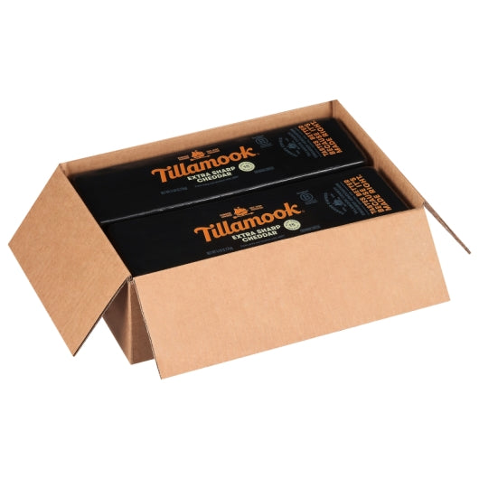 Tillamook Extra Sharp Yellow Cheddar Loaf, 2 x 5 lb Case - DOT product image 6