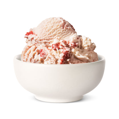 Tillamook Oregon Strawberry Ice Cream, 1 x 3 GA Case - Frozen Fruit