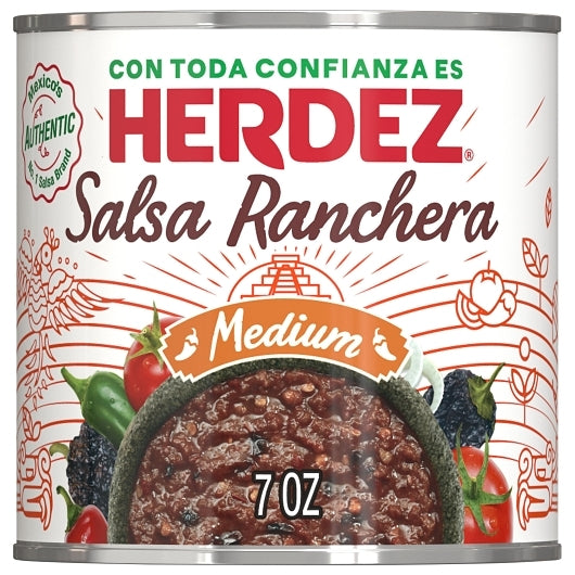 Herdez Salsa Ranchera, 12 x 7 oz Case - GS1 mobile-ready hero image