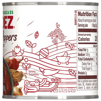 Herdez PEPPERS CHIPOTLE IN ADOBO SAUCE, 12 x 7 oz Case - DOT product image 4