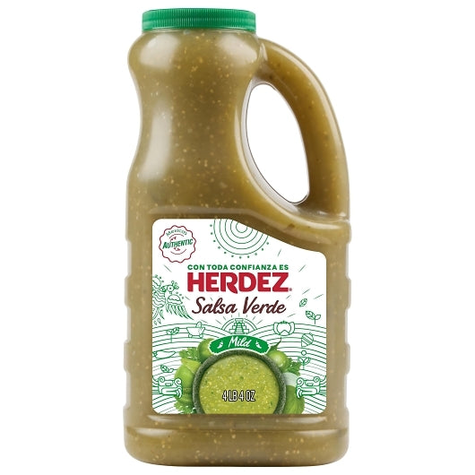 Herdez Picante Verde Salsa Jug, 6 x 68 oz Case - Condiments & Sauces