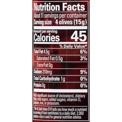 Pearls Pitted Kalamata Olives Jar, 6 x 6 oz Case - DOT product image 6