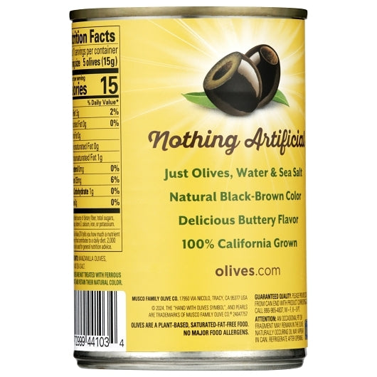 Pearls Medium Pitted Olives Canned, 12 x 6 oz Case - DOT product image 8