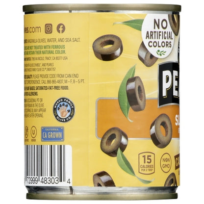 Pearls Sliced Black Olives Canned, 12 x 3.8 oz Case - DOT product image 5