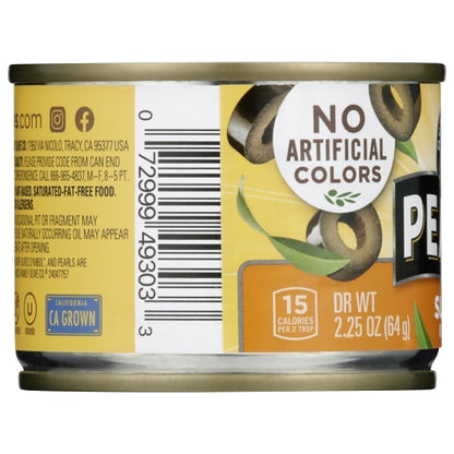 Pearls Sliced Black Ripe Olives Canned, 12 x 2.25 oz Case - DOT product image 5