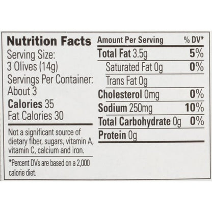 Pearls Kalamata Pitted Olives To Go, 6 x 5.6 oz Case - DOT product image 7