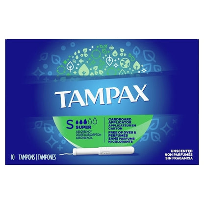 Tampax Super, 4 x 12 x 10 ct Case - DOT product image 3