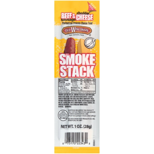 Old Wisconsin Beef & Cheddar, 64 x 1 oz Case - Meat, Poultry & Seafood