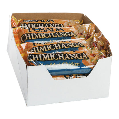 Posada Chicken Chimichangas, 24 x 5 oz Case - GS1 inner-pack image