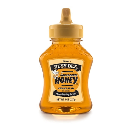 Busy Bee Honey Bottle, 12 x 8 oz Case - DOT product image 5