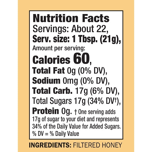 Busy Bee Honey Bottle, 12 x 16 oz Case - DOT product image 7