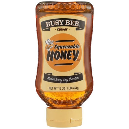 Busy Bee Import Honey Bottle, 12 x 16 oz Case - DOT product image 2