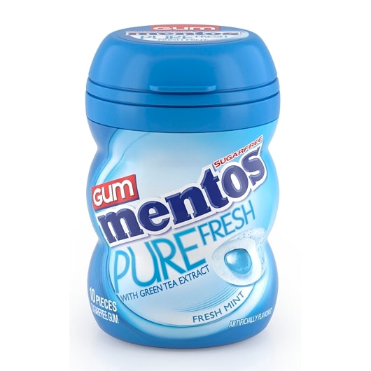 Mentos Gum Nano Bottle, 12 x 10 x 10 PC Case - Candy & Confections