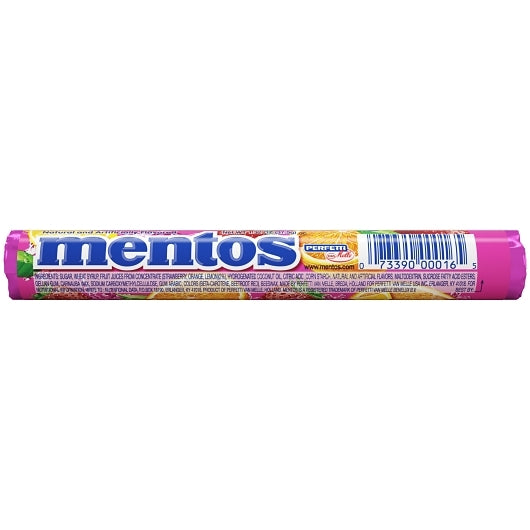Mento Chewy Mints Vertical Showbox Mixed Fruit Candy, 24 x 15 x 1.32 oz Case - DOT product image 6