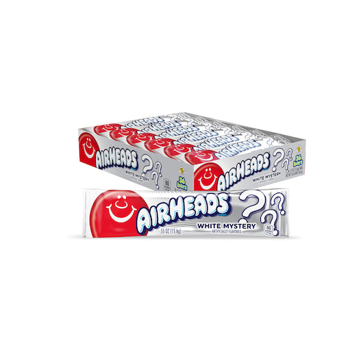Airheads Open Stock Single White Mystery, 12 x 36 x 0.55 oz Case - Alternate product angle or state