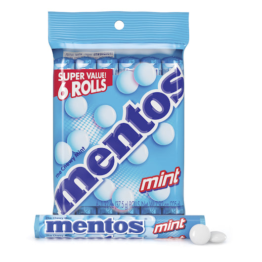 Mentos Chewy Mint Candy Roll, 12 x 7.92 oz Case - DOT product image 6